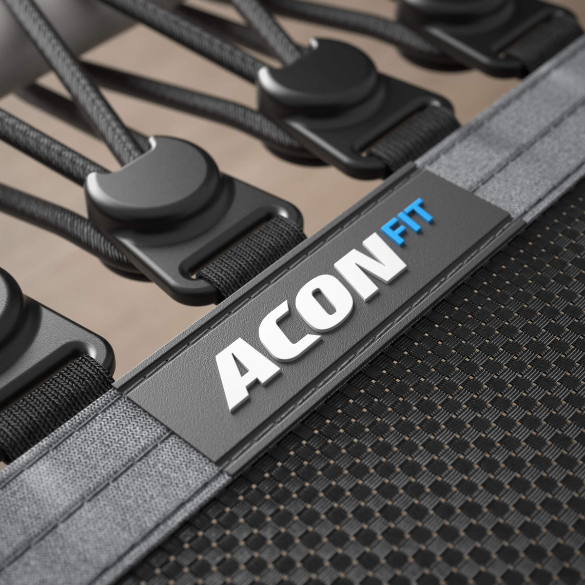 ACON Fit 1,41 m sechseckiger Rebounder mit Balance-Haltestange