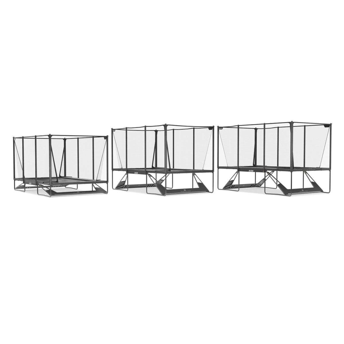 ACON X 17 Zubehör-Set zur Höhenregulierung für Trampolin rechteckig