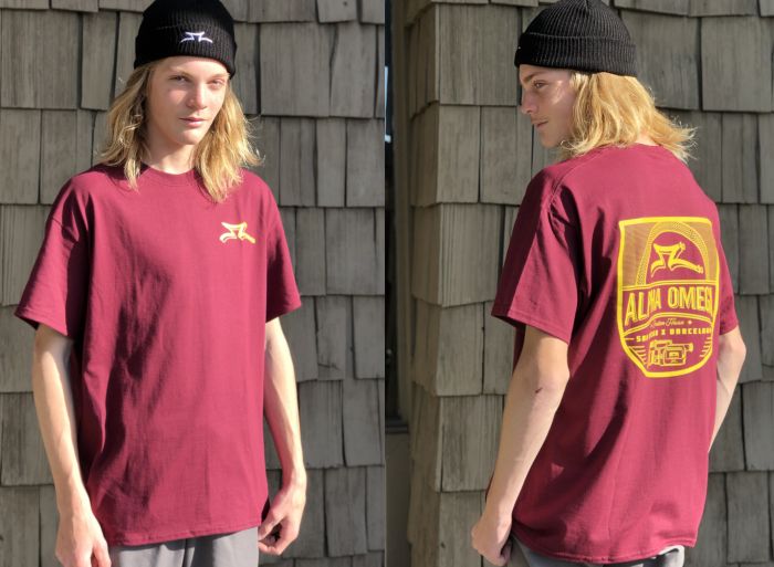 AO Scooter T-Shirt Nest maroon