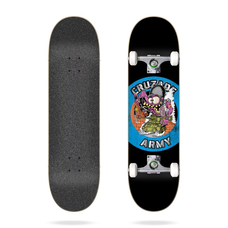 Cruzade Complete Skateboard CZD Army Tank 8.0''