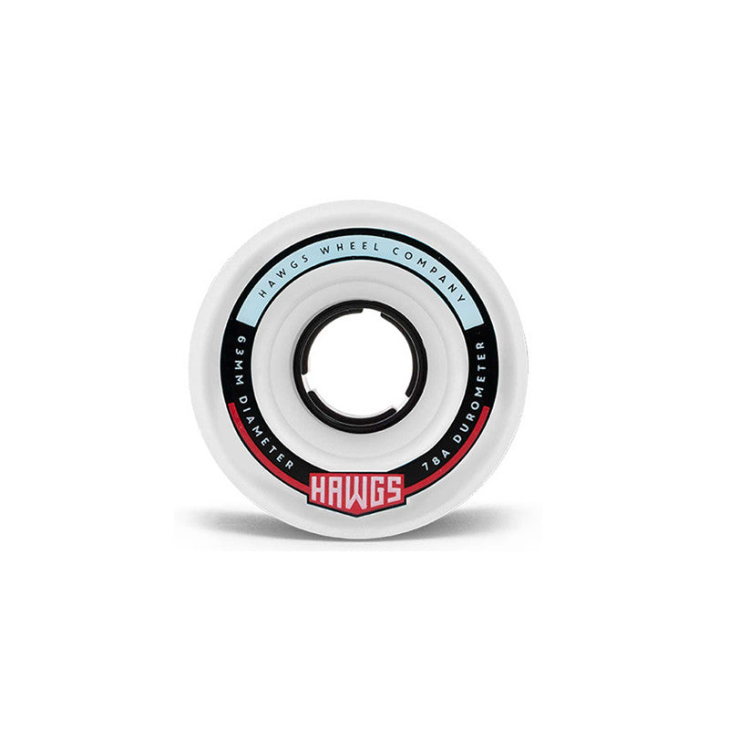 Hawgs Wheels Fattie 63mm white