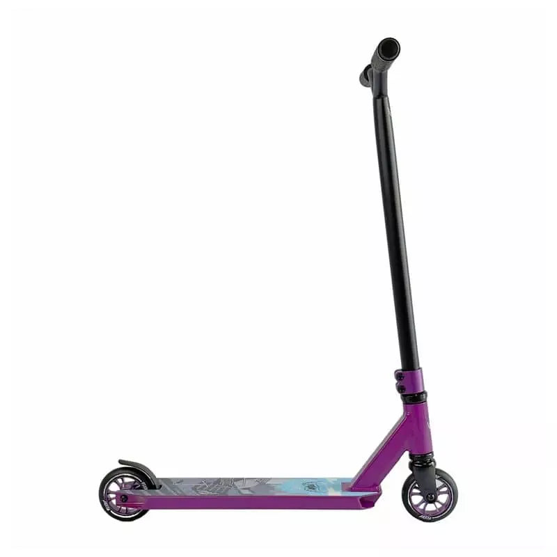Flyby Lite V2 Complete Pro Scooter Black/Purple