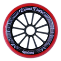 GC Wheels 3-pack red/black 125mm 85A