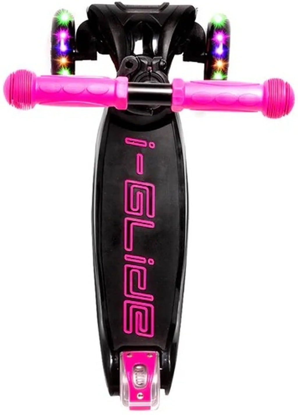 i-Glide Kinder Scooter 3 Rolle Black/Pink