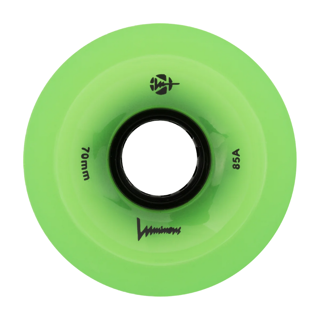 Luminous LED Longboard Wheels 70mm 85A