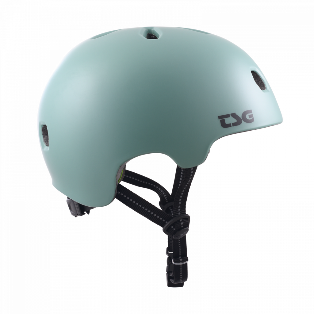 TSG Helm Meta Solid oil blue