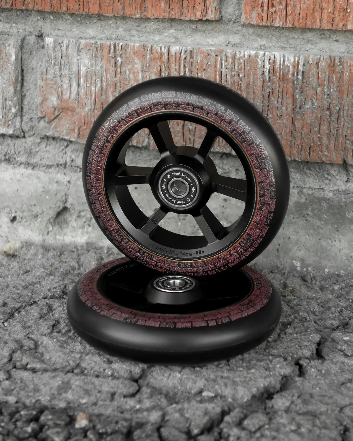 North Scooter Wheels Garrett Braz G5 black