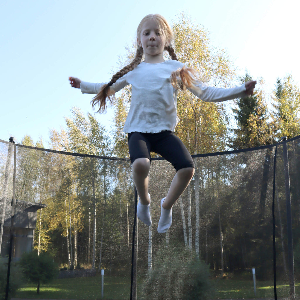 Acon Air 4,3 m Rundes Trampolin mit Sicherheitsnetz und Leiter, GEN 2.0