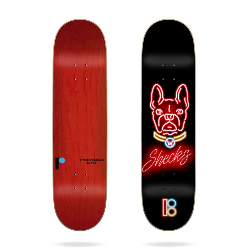 Plan B Skateboard Deck Neon Sheckler 8.125''