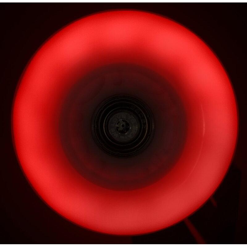 Powerslide Wheels Fothon Rage 76mm 82a red LED