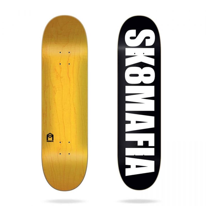 Sk8Mafia Skateboard Deck OG Logo Black 8.0"