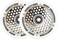 Root Industries Honeycore wheels 110mm white/mirror