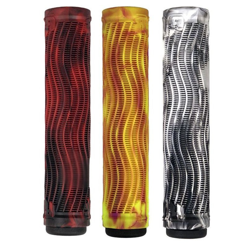 Raptor Slim Grips Swirl purple/yellow
