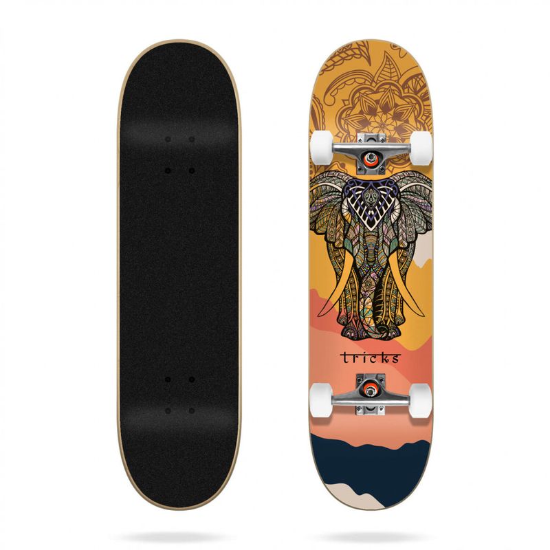 Tricks Complete Skateboard Mandala 7.87"