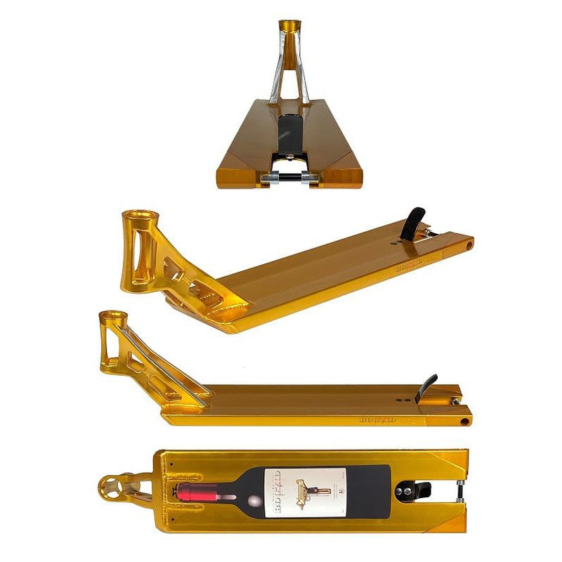 AO Scooters Bouzid V2 Signature Deck 6,25” x 23'' gold